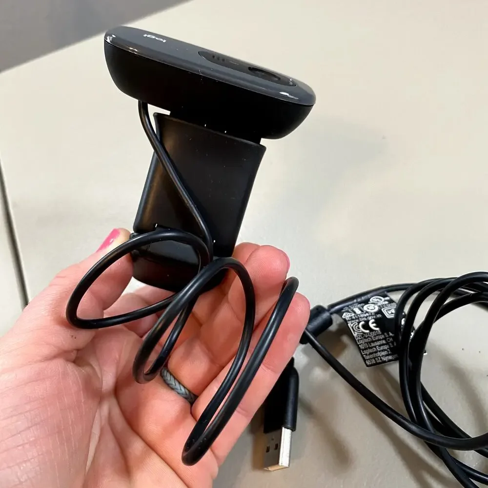 Logitech HD Webcam 720p logi V-U0018 Built In Microphone USB Computer Camera - Picture 5 of 8